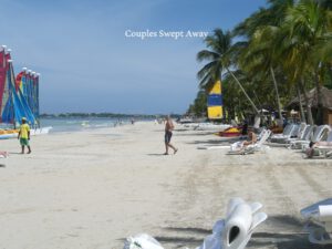 White sand beach